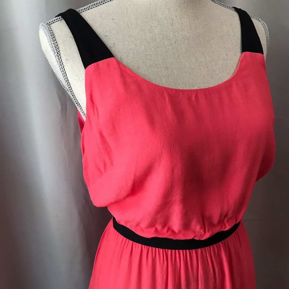 Coral dress